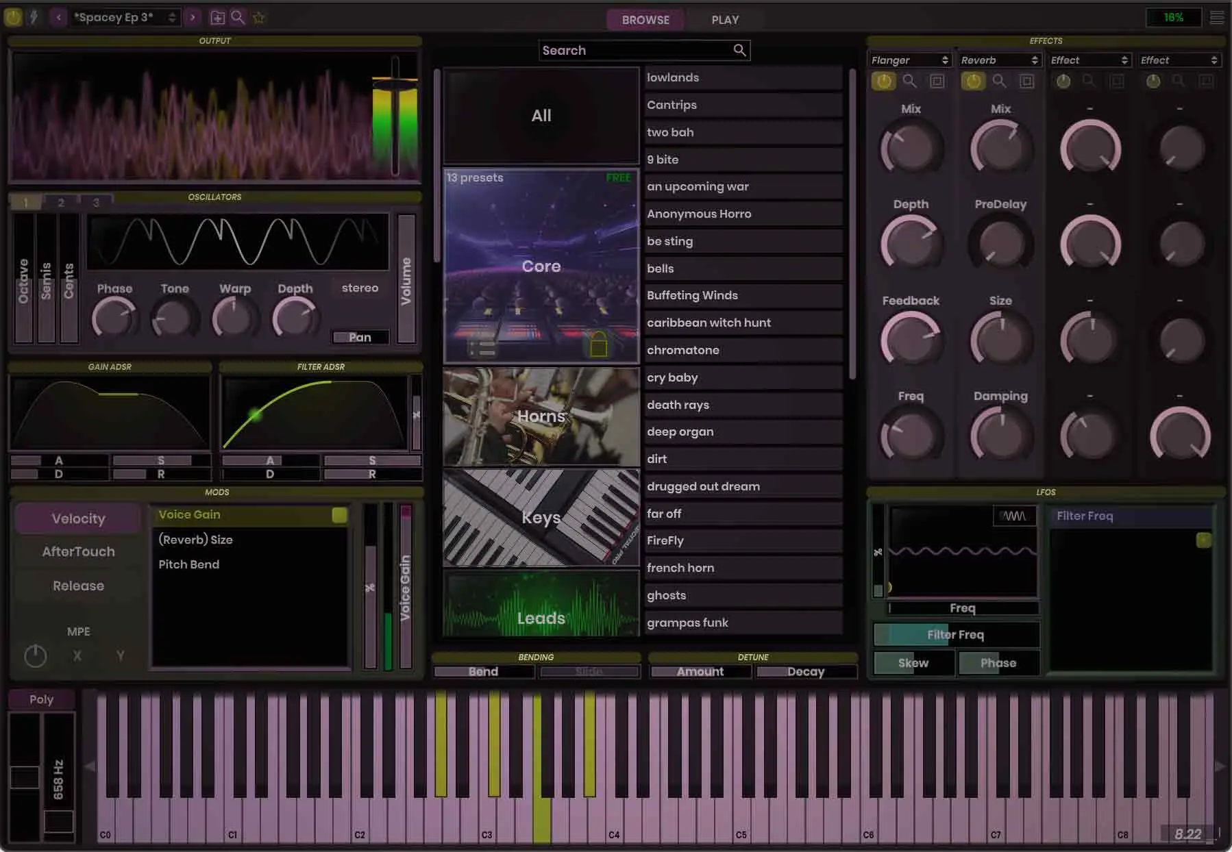 Stagecraft Addiction Synth